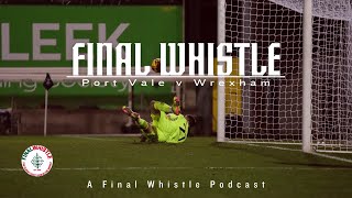 FINAL WHISTLE  Port Vale v Wrexham [upl. by Arednaxela]