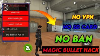 OB46 Magic Bullet  Hologram  Free Fire Anti Blacklist Cs Rank Working antiban HEADSHOT HACK FF [upl. by Tnomel]