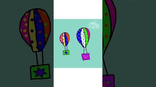 Globos aerostáticos music art lyrics procreate alightmotion drawing [upl. by Lietman566]