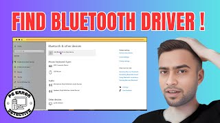 How to Find Bluetooth Driver in Windows 10 [upl. by Kirtap]