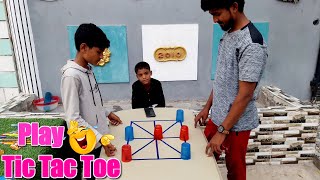 Play Tic Tac Toe Game and Win Exciting Prizes Fun Village Games PART5 [upl. by Eitsirc]