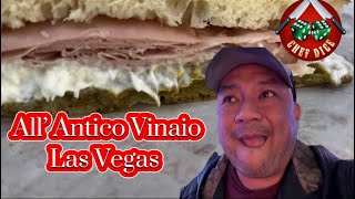 AllAntico Vinaio Is This Las vegas best Sandwich shop Eating out with Chef dice [upl. by Bamby524]