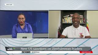 New US sanctions on Zimbabwean leaders Rutendo Matinyarare [upl. by Lorolla466]