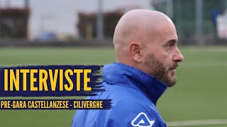 INTERVISTE PREGARA CASTELLANZESE  CILIVERGHE [upl. by Russi]