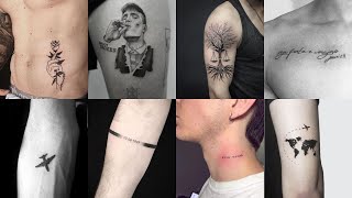 Tatuagens pequenas para homens para se inspirar  Parte 12 [upl. by Mulligan]