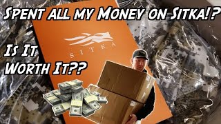 UNBOXING 3500 OF SITKA GEAR [upl. by Denise]