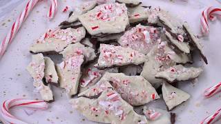 THE PERFECT CANDY CANE BARK RECIPE  EZPZ ideas [upl. by Sordnaxela989]