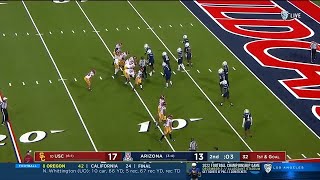 the clock starts running too early and it costs USC a field goal opportunity [upl. by Gorton626]