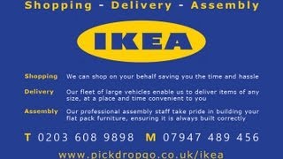 IKEA MALM Dresser Assembly Instructions PICKDROPGO [upl. by Nealah824]