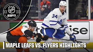 Matthews scores No 5️⃣ 5️⃣  Toronto Maple Leafs vs Philadelphia Flyers  Full Game Highlights [upl. by Germaine]