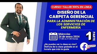 CURSO TALLER CARPETA GERENCIAL PARTE 1 [upl. by Mendel517]