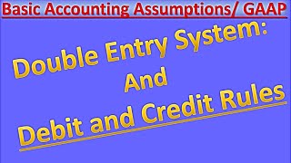 Duality Concept  Double Entry System  Essential Foundations for Debit and Credit Rules [upl. by Jaqitsch]