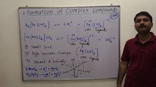 84Formation of complex compounds  physical properties of d block elements [upl. by Einneb]