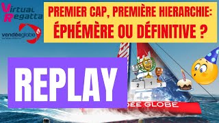 REPLAY INTERGRALE  Passage du Bonne Espérance  FAQ 10K ProjectionVirtuelle  Virtual Regatta [upl. by Dnalevelc]