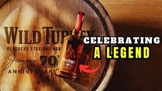 Wild Turkey 70th Anniversary Jimmy Russell Bottle [upl. by Ddat]