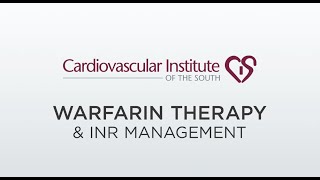 Warfarin Therapy amp INR Management Updated 2022 [upl. by Bove]