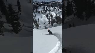 The dream run 😍 snowboard snowboarding wintersports winter jump mountains [upl. by Clarkson]