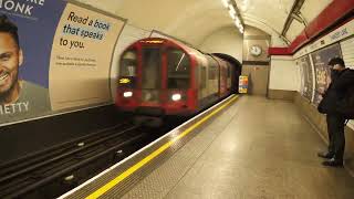 London Underground Central Line 1992 Stock Trains At Chancery Lane 27 February 2024 [upl. by Irehs233]