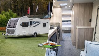 Elddis Chatsworth 550 2024 NEW Caravan Model  360 Exterior Demonstration Video [upl. by Rori]