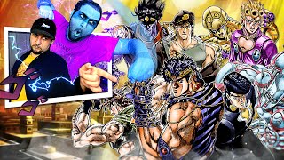 I FINALLY Watched the Joestar Rap and  Kaggy Reacts to Joestar Rap [upl. by Ekyt]