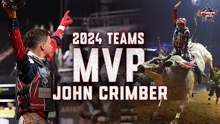 John Crimber WINS 2024 PBR Teams MVP Award  PBR [upl. by Ycniuqed418]