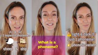 👉 What is a phoneme 👈 You ask I answer 🤔💬 shorts phoneme phonology englishpronunciation [upl. by Elleral]