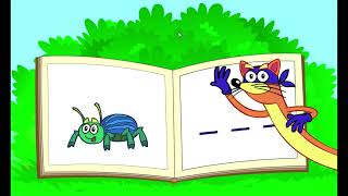 Lets Play Dora The Explorer Swipers Spelling Book Game [upl. by Phaih]