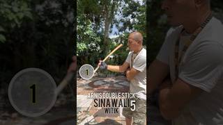 FMA Tutorial Sinawali 5 Variation  Redondo Witik  Filipino Martial Arts Technique Sinawali [upl. by Gnilrits]