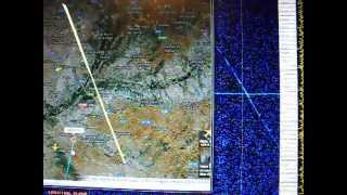 Example of bistatic radar using VOR signals [upl. by Atteroc]