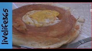 How toMake a Perfect Egg in the Hole Toad in the Hole Sandwich [upl. by Faux975]