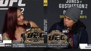 Amanda Nunes vs Cris Cyborg  UFC fight highlights [upl. by Daas903]