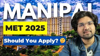 All you need to know about MET 2025 and MIT Manipal  Date exam pattern placement and more [upl. by Sikleb525]