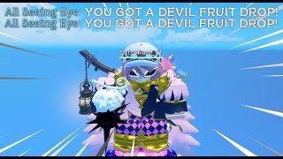 GPO 🍎100 DEVIL FRUIT DROPS 2x Logia [upl. by Ainat]