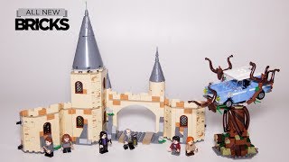 Lego Harry Potter 75953 Hogwarts Whomping Willow Speed Build [upl. by Aillicec237]