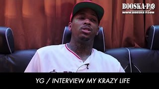 YG  quotI wanted to be the first to talk about burglary in rap quot Interview [upl. by Brandice]