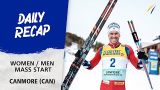 Karlsson and Golberg save the best for last in 2nd Mass Start  FIS Cross Country World Cup 2324 [upl. by Anthea]