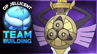 Aegislash Sword and Shield Team Builder Pokemon Showdown OU Team Building WOPJellicent [upl. by Yanetruoc]