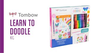 Tombow Learn to Doodle Kit [upl. by Bendite]