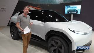 Présentation  Toyota Urban SUV Concept  l’offensive électrique dans les startingblocks [upl. by Anima]