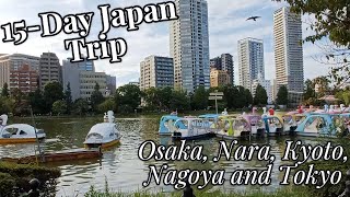 Day 13 of 15Day Japan Trip Osaka Nara Kyoto Nagoya amp Tokyo  Part 4 [upl. by Kim]