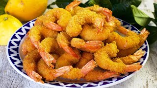 LANGOSTINOS súper CRUJIENTES 🍤 ¡Todos me piden esta RECETA de Langostinos Rebozados [upl. by Nonnerb560]