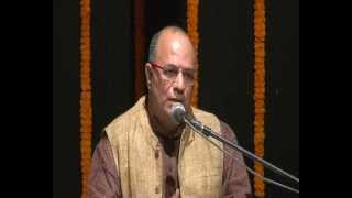 Dr Chandraprakash Dwivedis address during the dvd launch of Upanishad Ganga [upl. by Dorsman]