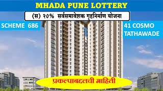 Mhada lottery  Scheme 686  41 Cosmo Tathawade  Project details  InvestPur [upl. by Field]