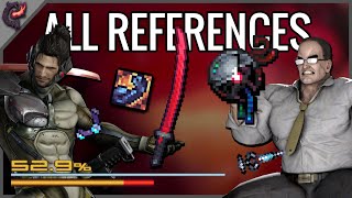 All ReferencesEaster Eggs Metal Gear Rising  Terraria Calamity Mod [upl. by Baalman]