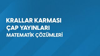 Krallar Karması TYT Denemeleri l Çap Yayınları Matematik Çözümleri [upl. by Gromme627]