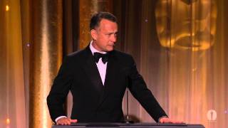 Tom Hanks honors Steve Martin at the 2013 Governors Awards [upl. by Sadonia]