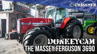 DONKEYCAM  The Massey Ferguson 3690 [upl. by Oniram]