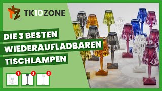 Die 3 besten wiederaufladbaren Tischlampen [upl. by Kora]