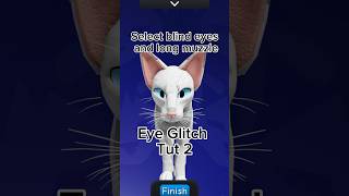 Double Glitchy Eyes Tut 2 wcue glitch warriorcatsultimateedition [upl. by Reiko]