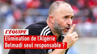 CAN 2023  Djamel Belmadi estil le seul responsable de lélimination de lAlgérie [upl. by Detta]